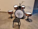 Drumstel voor kinderen met krukje, 6 stuks - Bontempi, Muziek en Instrumenten, Drumstellen en Slagwerk, Ophalen, Zo goed als nieuw