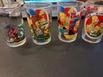 3 glazen the simpsons + 1 glas Asterix & Oblix, Enlèvement ou Envoi, Comme neuf