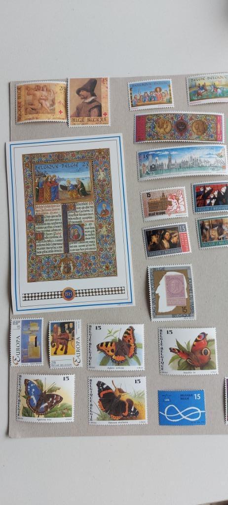 postzegels België postfris jaargang 1993, Postzegels en Munten, Postzegels | Europa | België, Postfris, Overig, Overig, Zonder stempel