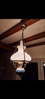 Lustre ancien, Maison & Meubles, Lampes | Suspensions, Enlèvement ou Envoi, Verre
