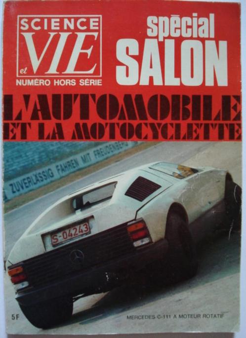 Science et Vie Spécial Salon automobile 1970 Mercedes C-111, Boeken, Auto's | Folders en Tijdschriften, Gelezen, Algemeen, Verzenden