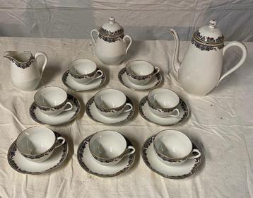 Koffieservice "Limoges" beschikbaar voor biedingen