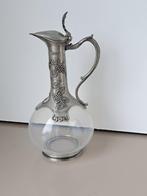 Art Nouveau wijn karaf, Antiek en Kunst, Antiek | Glaswerk en Kristal, Ophalen of Verzenden