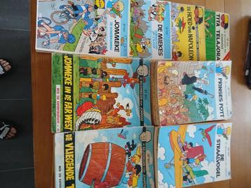 Meer dan 230 strips, jommeke oud en nieuw,  suske en wiske,, Boeken, Meerdere stripboeken, Ophalen of Verzenden, Gelezen
