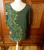 -95- blouse femme t.38 verte - desigual -, Vêtements | Femmes, Comme neuf, Vert, Taille 38/40 (M), Enlèvement ou Envoi