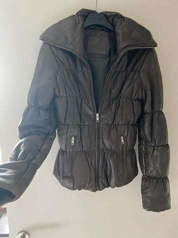 Lederen jas Antwerp Tannery - lamsleder!, Enlèvement ou Envoi, Porté, Taille 38/40 (M), Brun