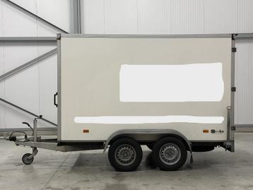 Gesloten aanhangwagen Hapert / 2 assen / Incl. BTW beschikbaar voor biedingen