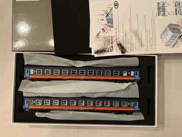 LS Models 42086 set van 2 Belgische slaaprijtuigen I5 beschikbaar voor biedingen