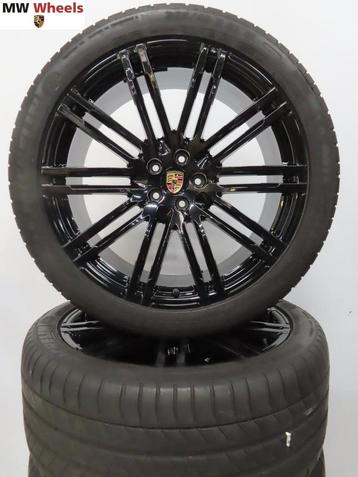 Originele Porsche Macan Turbo 21 inch velgen zomerbanden beschikbaar voor biedingen