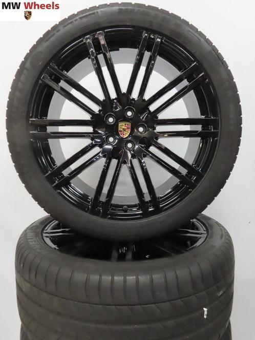 Originele Porsche Macan Turbo 21 inch velgen zomerbanden, Auto-onderdelen, Banden en Velgen, Banden en Velgen, Zomerbanden, 21 inch