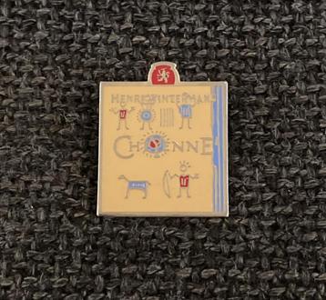 PIN - HENRI WINTERMANS - CHEYENNE - TABAK - SIGAREN, Envoi, Utilisé, Marque, Insigne ou Pin's