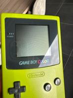 Game boy Color groen met spelletjes, Games en Spelcomputers, Spelcomputers | Nintendo Game Boy, Ophalen, Zo goed als nieuw, Game Boy Color