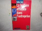 Odile Dot  La lecture efficace dans l'entreprise(pocket), Boeken, Taal | Frans, Gelezen, Non-fictie, Ophalen of Verzenden, Odile Dot