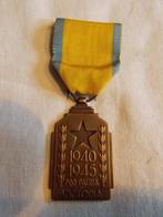 Medaille voor de Koloniale Oorlogsinspanning 1940-1945, Verzamelen, Ophalen of Verzenden, Landmacht, Lintje, Medaille of Wings
