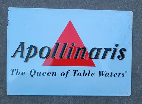 Apollinaris metalen publiciteitsbord, Verzamelen, Merken en Reclamevoorwerpen, Reclamebord, Ophalen of Verzenden