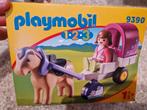 Playmobil 123 9390 paard met kar, Kinderen en Baby's, Speelgoed | Playmobil, Ophalen, Gebruikt