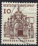 Duitsland Bundespost 1964-1965 - Yvert 322 - Gebouwen (ST), Timbres & Monnaies, Timbres | Europe | Allemagne, Affranchi, Envoi