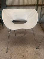 1 witte stoel Vitra Tom Vac, Huis en Inrichting, Stoelen, Ophalen of Verzenden, Zo goed als nieuw