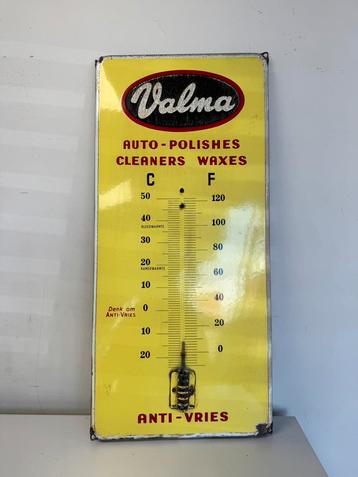 Valma emaille reclame thermometer  beschikbaar voor biedingen