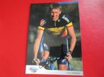 wielerkaart 2001 team domo  axel merckx signe, Sports & Fitness, Cyclisme, Comme neuf, Envoi