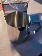 Melkopschuimkan - melkkannetje RVS (Nieuw, ingepakt), Neuf, Enlèvement ou Envoi, Autres types, Autres matériaux