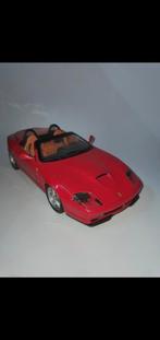 Ferrari 550 Barchetta rood 2001 Hotwheels 1/18, Ophalen of Verzenden, Zo goed als nieuw