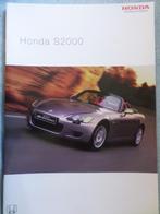Brochure de la Honda S2000 S2K S 2000 2003, Honda, Enlèvement ou Envoi