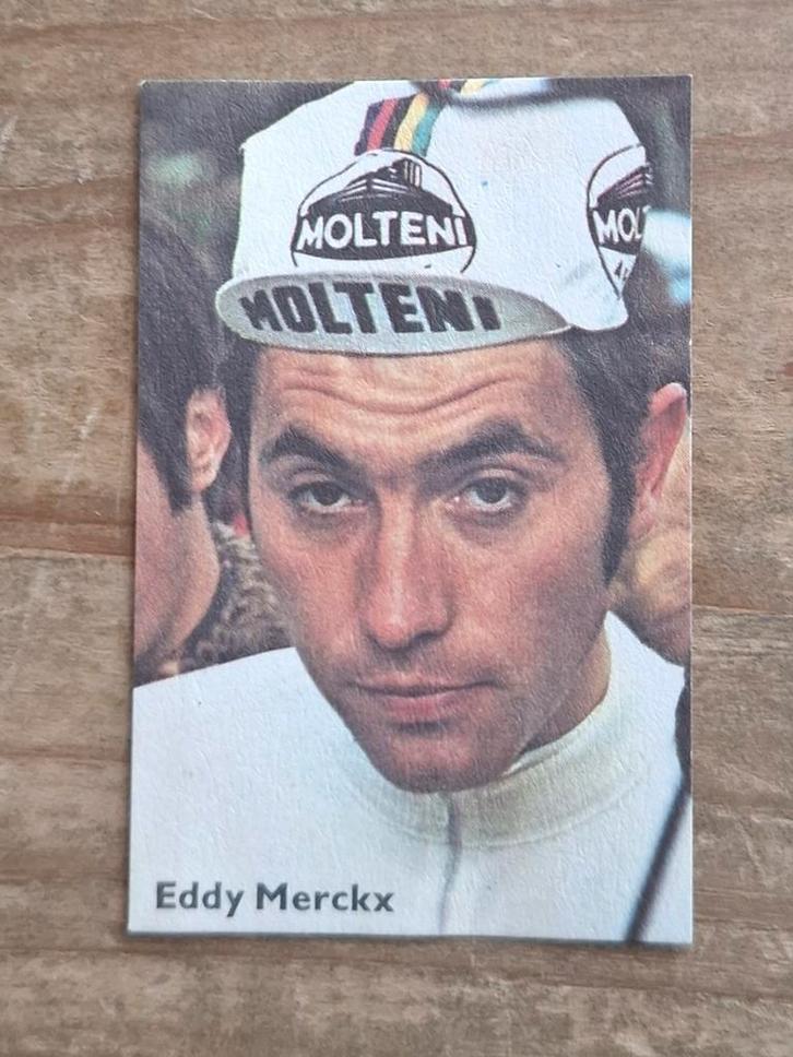 Genre: Victoria panini (afbeelding: Eddy Merckx), Verzamelen, Sportartikelen en Voetbal, Gebruikt, Ophalen of Verzenden