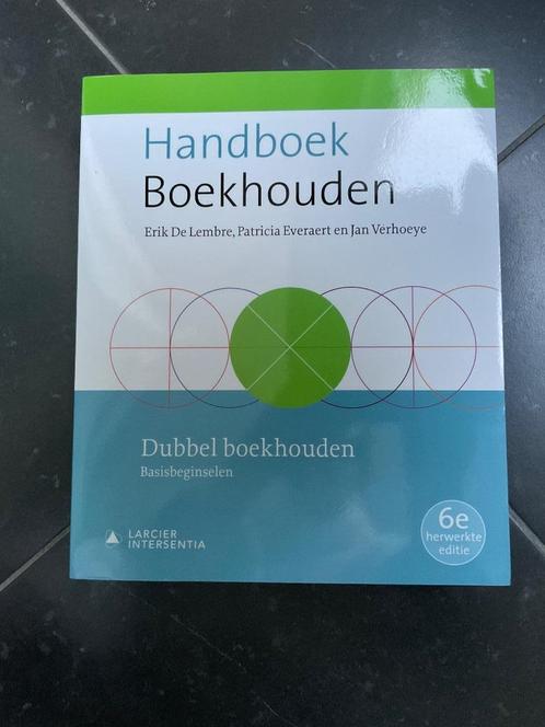 Hanboek dubbel boekhouden - Intersentia - 6de druk, Boeken, Economie, Management en Marketing, Nieuw, Accountancy en Administratie