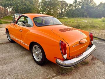 Super mooie originele Karmann Ghia 1974, Autos, 3 places, Autres couleurs, Noir, 2 portes