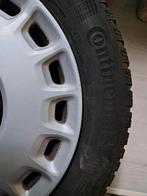 Winterbanden op stalen velg, Ophalen, Gebruikt, 16 inch, Banden en Velgen