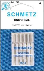 Schmetz 90 Aiguilles pour Machine à Coudre Universelles 130/, Machine à coudre, Enlèvement ou Envoi, Neuf