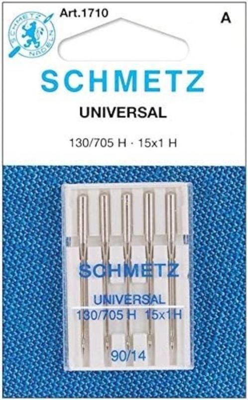 Schmetz 90 Aiguilles pour Machine à Coudre Universelles 130/, Hobby & Loisirs créatifs, Machines à coudre & Accessoires, Neuf