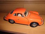 PORSCHE 356 ORANGE BURAGO 1/18, Ophalen of Verzenden, Gebruikt, Auto, Burago