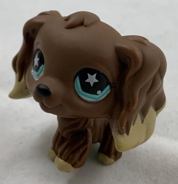 Littlest Pet Shop LPS 960 Cocker Spaniel hond bruin Hasbro, Verzamelen, Poppetjes en Figuurtjes, Zo goed als nieuw, Verzenden