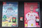 3 jeux Nintendo switch (Zelda, FIFA20, MONOPOLY), Zo goed als nieuw, Ophalen
