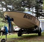 TE KOOP: Fletcher Boat + Riba-aanhanger + motor van 140 pk, Watersport en Boten, Ophalen, Gebruikt, 120 tot 200 pk, 3 tot 6 meter