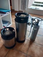 Sodakeg + co2 cilinder, Comme neuf, Enlèvement