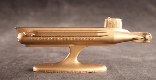 Metalen model van een duikboot, Antiek en Kunst, Antiek | Overige Antiek, Ophalen of Verzenden