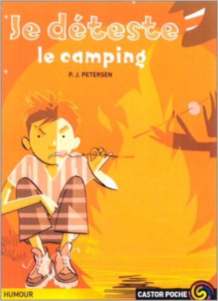 "Je déteste le camping" P.J. Petersen (2003), Livres, Livres pour enfants | Jeunesse | Moins de 10 ans, Utilisé, Fiction général