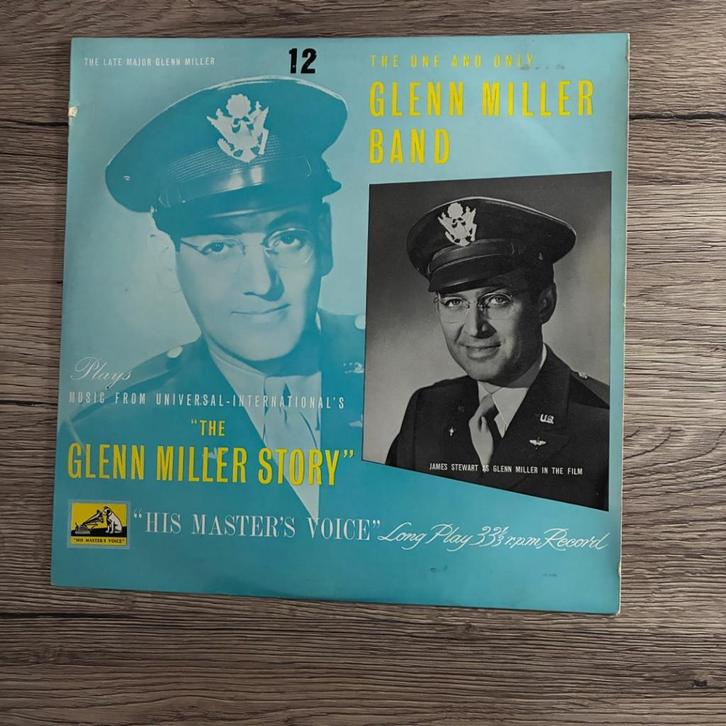 THE GLENN MILLER STORY - HISTORISCHE LP UIT 1954 ALS NIEUW, Cd's en Dvd's, Vinyl | Jazz en Blues, Zo goed als nieuw, Jazz, 1940 tot 1960