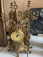 Horloge de cheminé avec chandelier, Ophalen
