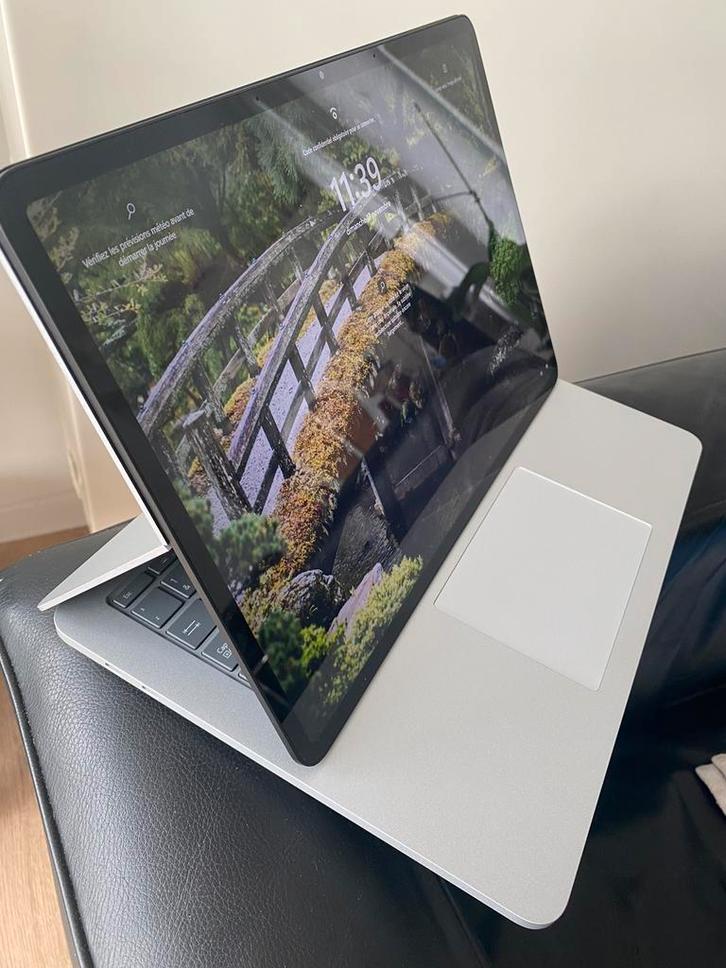 Microsoft Laptop/Tablette convertible TOUCHSCREEN + antivol, Computers en Software, Windows Laptops, Zo goed als nieuw, Azerty