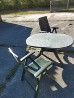 Tuintafel en stoelen, Tuin en Terras, Tuinsets en Loungesets, Ophalen, Gebruikt, Tuinset