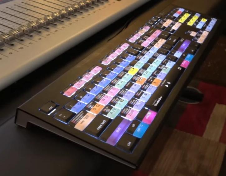 Logickeyboard Astra Studio One PC UK, Computers en Software, Toetsenborden, Zo goed als nieuw, Qwerty, Bedraad, Ophalen of Verzenden