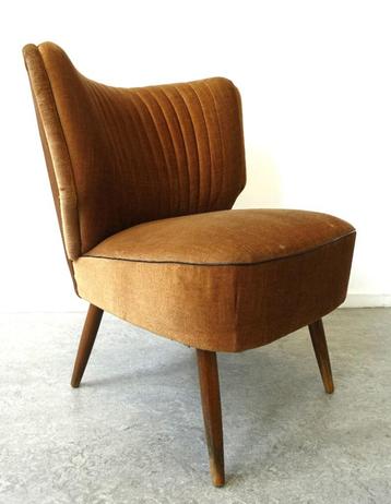 Vintage cocktail chair Artifort clubfauteuil Fifties stoel beschikbaar voor biedingen