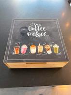 Opbergdoos koffie/thee, Ophalen