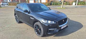 vends ou échange Jaguar F-Pace 2.0 R-Sport, Autos, Cuir, Cruise Control, Noir, 5 portes