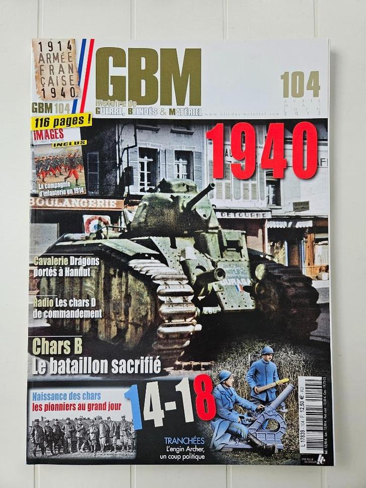 B-tanks: Het opgeofferde bataljon - GBM Magazine nr. 104, Boeken, Oorlog en Militair, Gelezen, Tweede Wereldoorlog, Ophalen of Verzenden