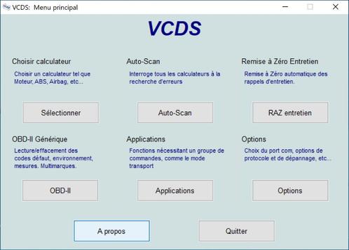 Logiciel de Déblocage / Réparation - Câble VAGCOM VCDS